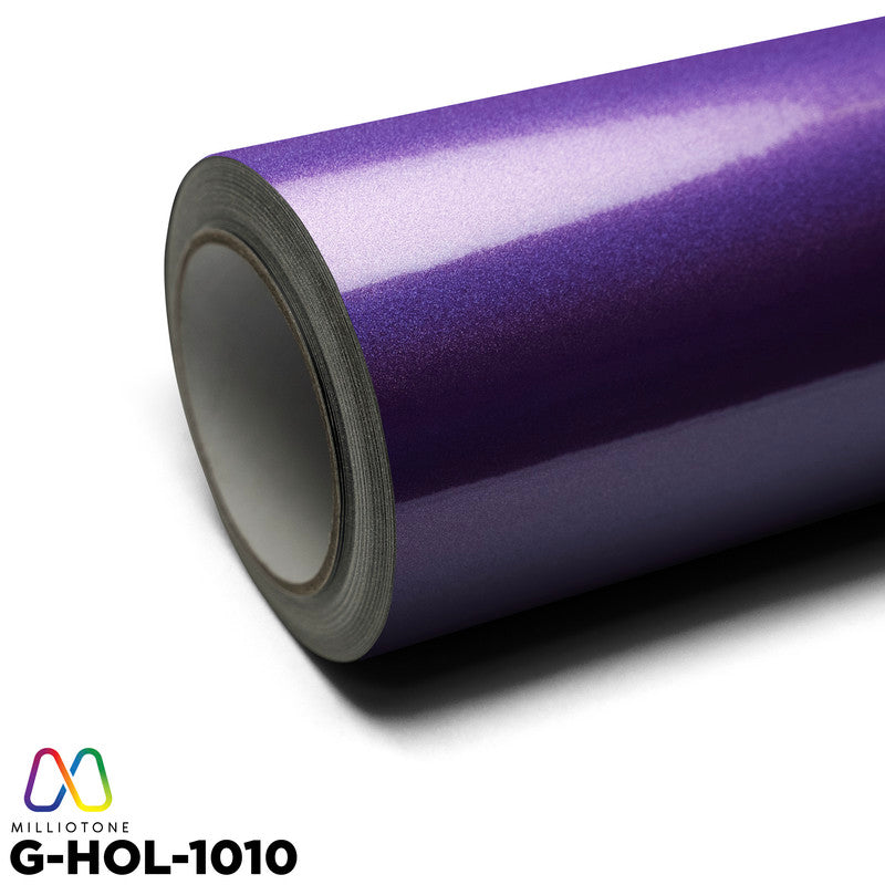 Holographic Gloss Metallic Purple