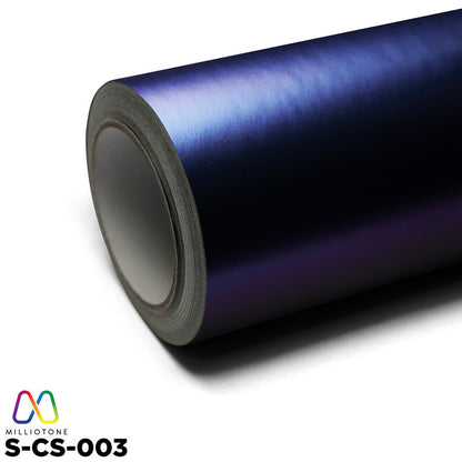 Satin Chameleon Blue Purple